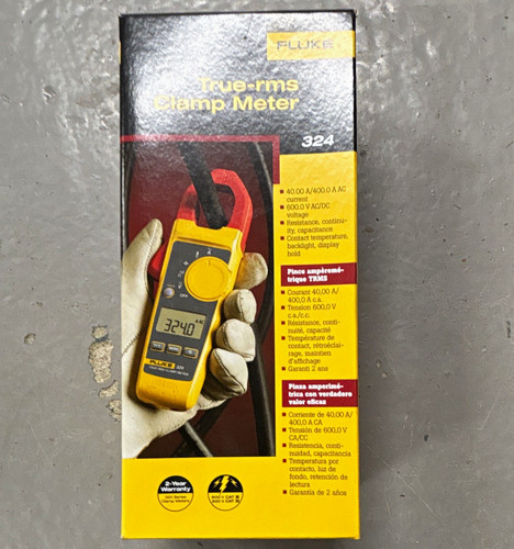 Fluke 324 true - 324, clamp