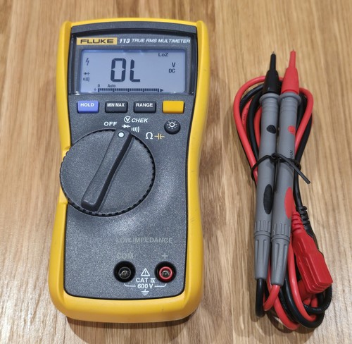 Fluke 113 true - true-rms, digital