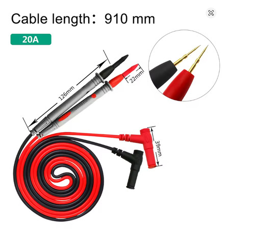 Multimeter test leads fit - multimeter,