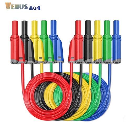 5pcs 14awg silicone test leads - 14awg,