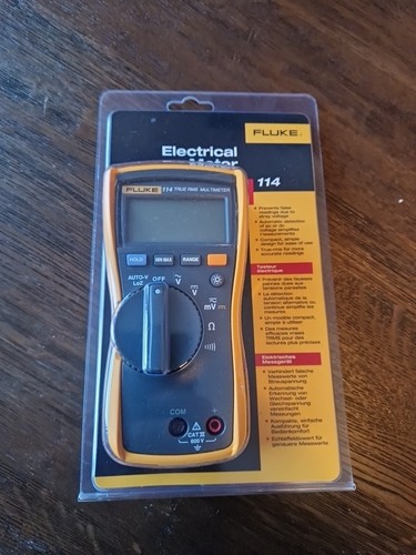 Fluke 114 true rms multimeter - rms,