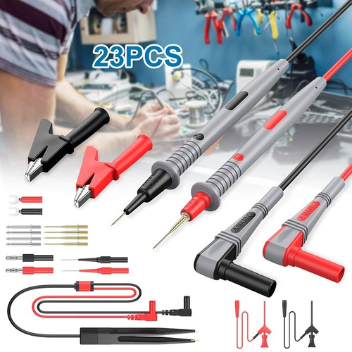 23pcs multimeter test leads - test,