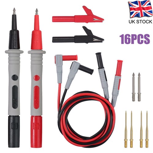16pcs multimeter test leads - multimeter,